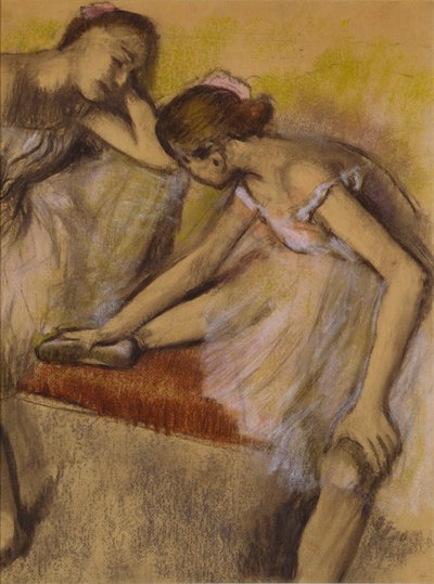 Ballerini a riposo, c.1898 da Edgar Degas