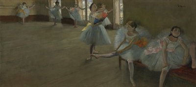 Ballerini in classe da Edgar Degas