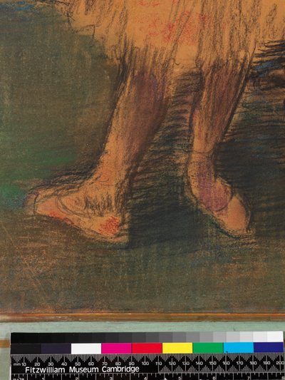 Ballerini dietro le quinte da Edgar Degas