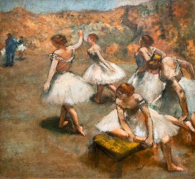 Ballerine sul palco da Edgar Degas