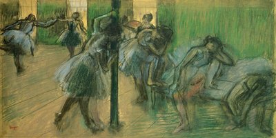 Ballerini che provano da Edgar Degas