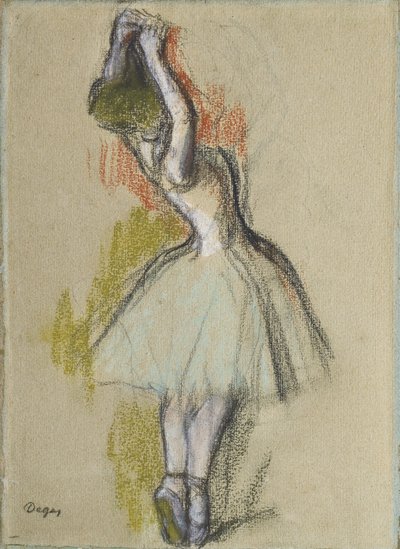 Ballerina in piedi, c. 1885 da Edgar Degas