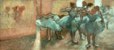 Ballerine nel foyer da Edgar Degas