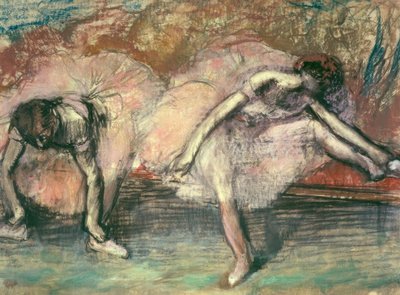 Due ballerine da Edgar Degas