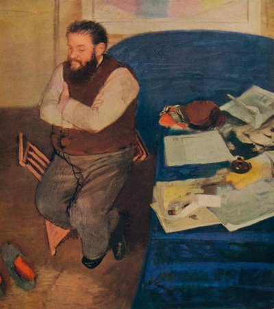 Diego Martelli, 1879 da Edgar Degas