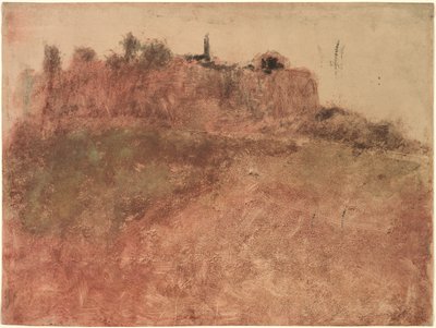 Villaggio di Estérel, c.1890 da Edgar Degas