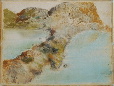 Costa rocciosa da Edgar Degas