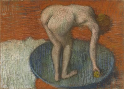 Donna nella vasca da Edgar Degas
