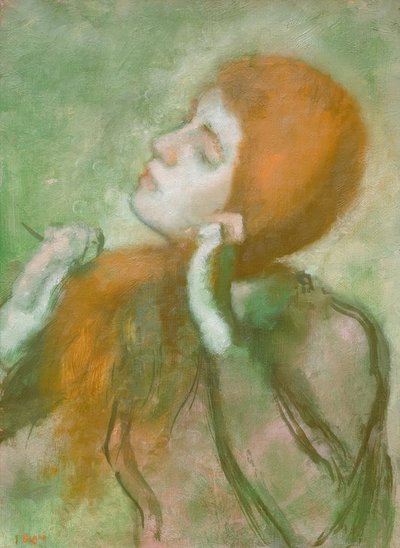 Donna che si pettina da Edgar Degas