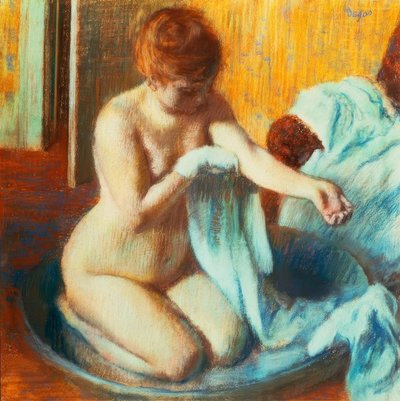 Donna nella vasca da Edgar Degas