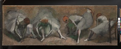 Fregio di ballerine, c.1895 da Edgar Degas