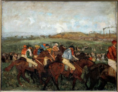 Corsa dei gentiluomini. Prima della partenza da Edgar Degas