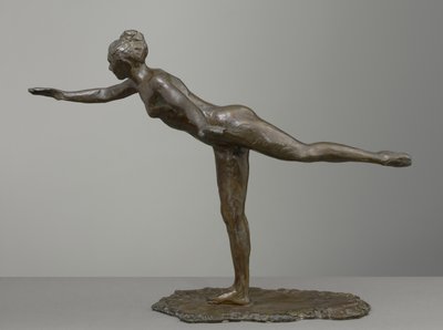 Grande arabesco, seconda volta, modellato c.1880s, fuso 1919-21 da Edgar Degas