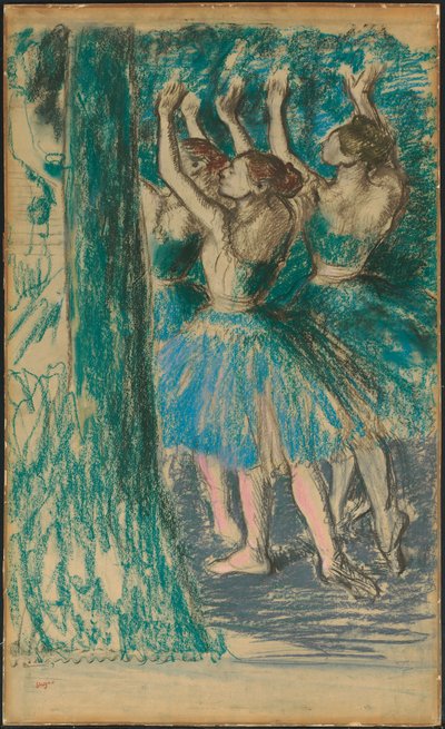 Gruppo di ballerini da Edgar Degas