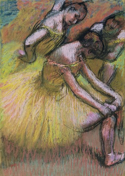 Gruppo di tre ballerini da Edgar Degas