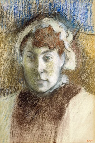 Testa di donna da Edgar Degas