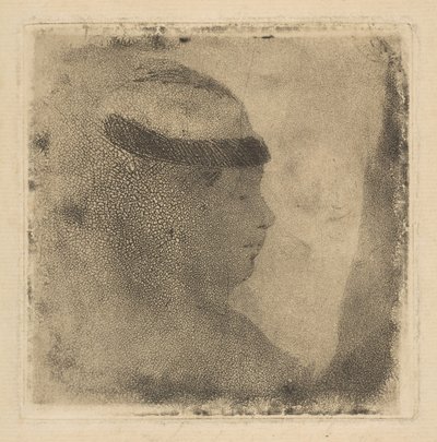 Testa di Donna di Profilo da Edgar Degas