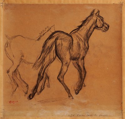 Cavalli, c.1882 da Edgar Degas