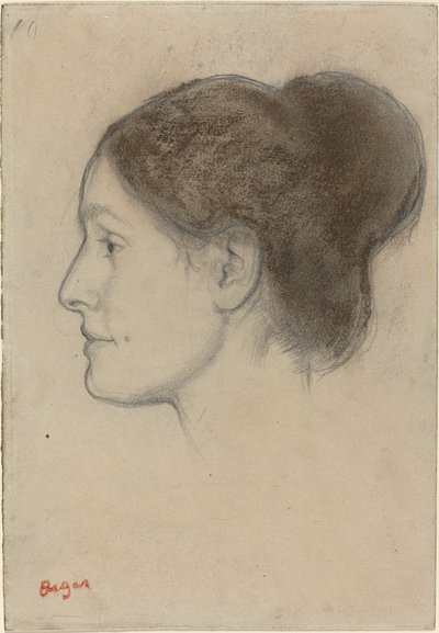 Hortense Valpinçon da Edgar Degas