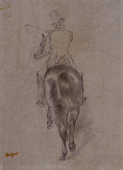 Cacciatore a cavallo da Edgar Degas