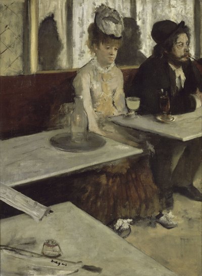 In un caffè assenzio, 1873 da Edgar Degas