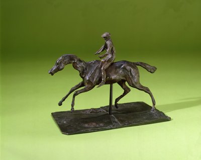Fantino su un cavallo (bronzo) da Edgar Degas