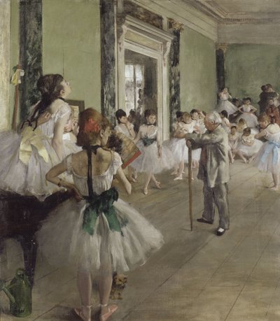 Il corso di danza da Edgar Degas