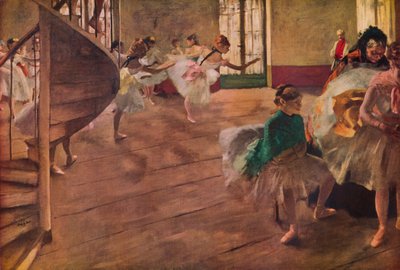 La Ripetizione, 1877 da Edgar Degas