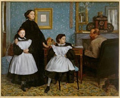 La famiglia Bellelli da Edgar Degas