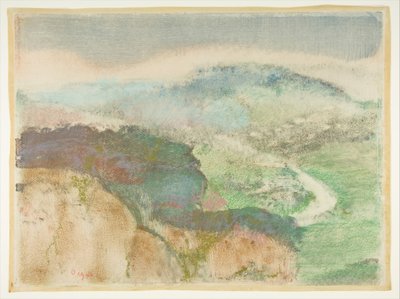Paesaggio, 1892 da Edgar Degas