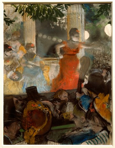 Le café concert, agli ambasciatori. Dipinto a pastello di Edgar Degas, 1876. Lione, Museo delle Belle Arti da Edgar Degas