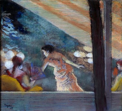 Le cafe concert des Ambassadeurs da Edgar Degas