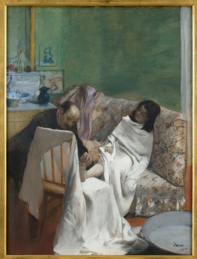 Il pedicure da Edgar Degas