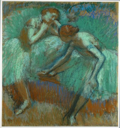 Le grandi danzatrici verdi da Edgar Degas