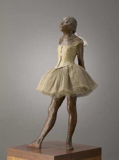 Piccola danzatrice di quattordici anni, modellata 1879-81, fusa 1919-21 da Edgar Degas