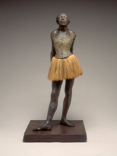 Piccola ballerina di quattordici anni, calco in gesso da Edgar Degas