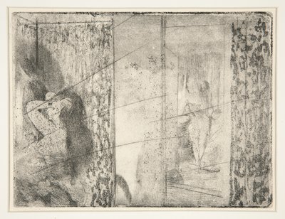 Loges d’Actrices (Camerini delle attrici) da Edgar Degas