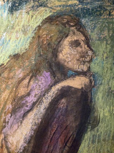 Madame Alexis Rouart e i suoi figli (particolare) (1905 circa). Edgar Degas (1834-1917). Pastello e carboncino su carta da lucido incollata per intero su cartone. Musee des Beaux-Arts de la Ville de Paris, Petite Palais. da Edgar Degas