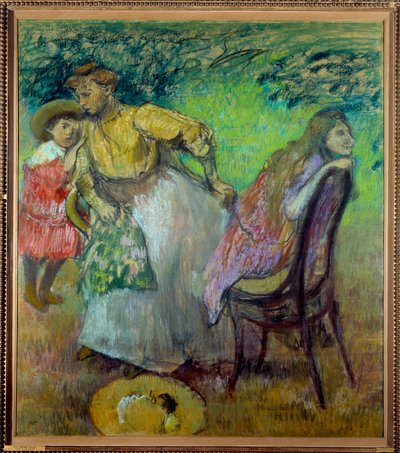 Madame Alexis Rouart e i suoi figli da Edgar Degas