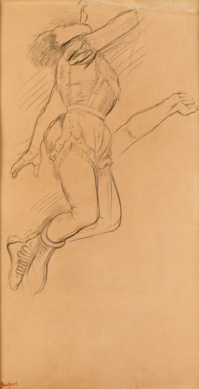 Mademoiselle La La al Circo Fernando, 1879 da Edgar Degas