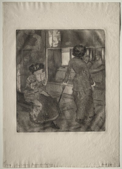 Mary Cassatt al Louvre: La Galleria Etrusca da Edgar Degas