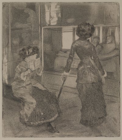 Mary Cassatt al Louvre: La Galleria Etrusca da Edgar Degas