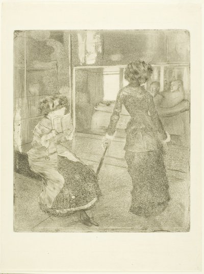 Mary Cassatt al Louvre: La Galleria Etrusca da Edgar Degas