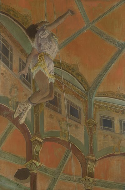 Miss La La al Circo Fernando. 1879 da Edgar Degas