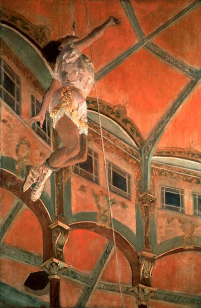 Miss Lala al Circo Fernando da Edgar Degas