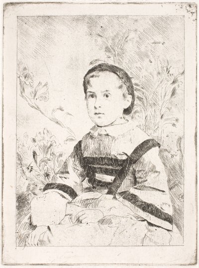 Mlle Nathalie Wolkonska da Edgar Degas