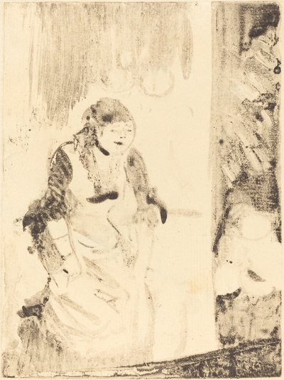 Mlle Bécat, c. 1877-1878 da Edgar Degas