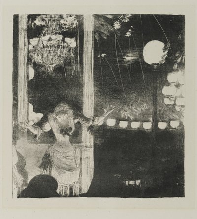 Mlle Becat al Cafe des Ambassadeurs, 1877-78 da Edgar Degas