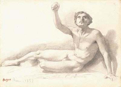Studio di nudo da Edgar Degas