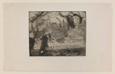 Sul palco III da Edgar Degas